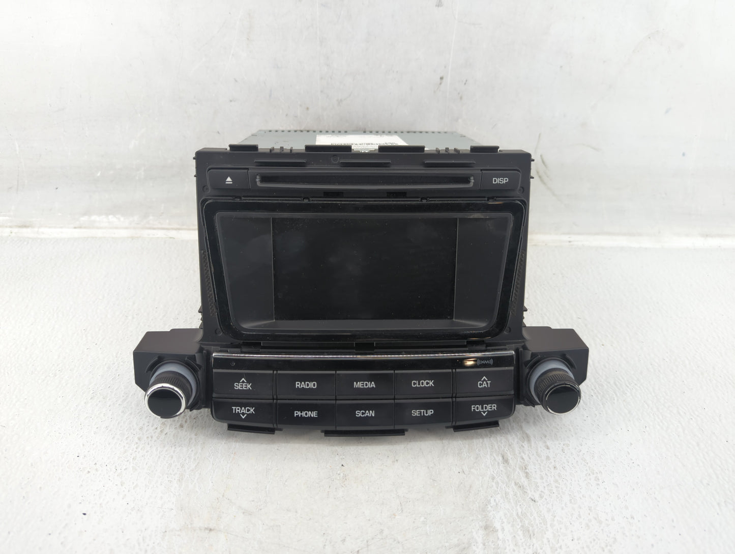 2017-2018 Hyundai Tucson Radio AM FM Cd Player Receiver Replacement P/N:96180-D31004X Fits Fits 2017 2018 OEM Used Auto Part