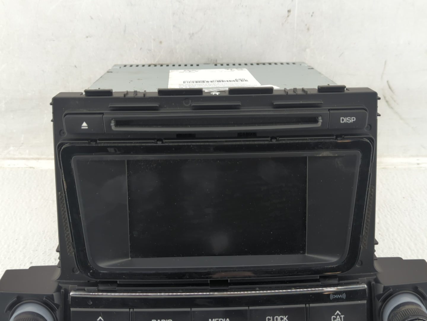 2017-2018 Hyundai Tucson Radio AM FM Cd Player Receiver Replacement P/N:96180-D31004X Fits Fits 2017 2018 OEM Used Auto Part