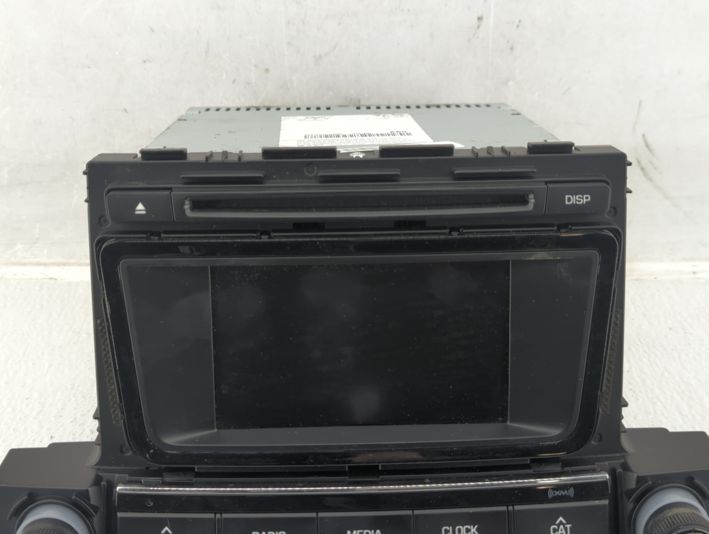 2017-2018 Hyundai Tucson Radio AM FM Cd Player Receiver Replacement P/N:96180-D31004X Fits Fits 2017 2018 OEM Used Auto Part