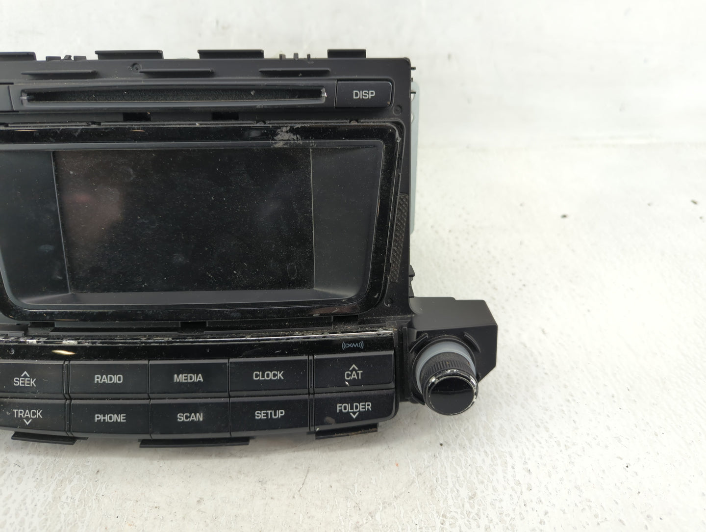 2016-2017 Hyundai Tucson Radio AM FM Cd Player Receiver Replacement P/N:96180-D31004X Fits Fits 2016 2017 OEM Used Auto Part