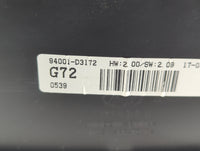 2016-2017 Hyundai Tucson Instrument Cluster Speedometer Gauges P/N:94001-D3172 Fits Fits 2016 2017 OEM Used Auto Parts - Oem