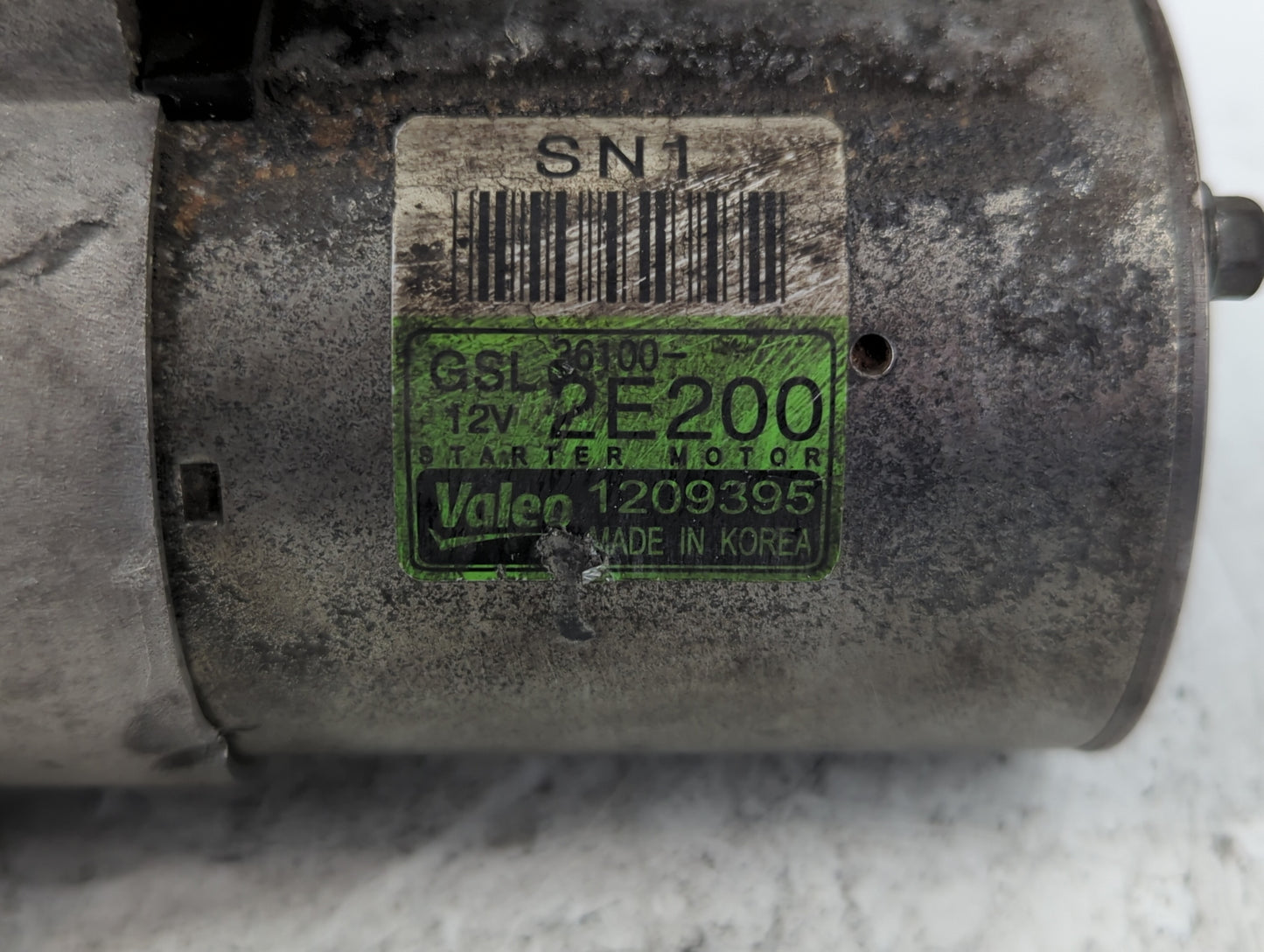 2016-2021 Hyundai Tucson Car Starter Motor Solenoid OEM P/N:1209395 36100-2E200 Fits OEM Used Auto Parts - Oemusedautoparts1