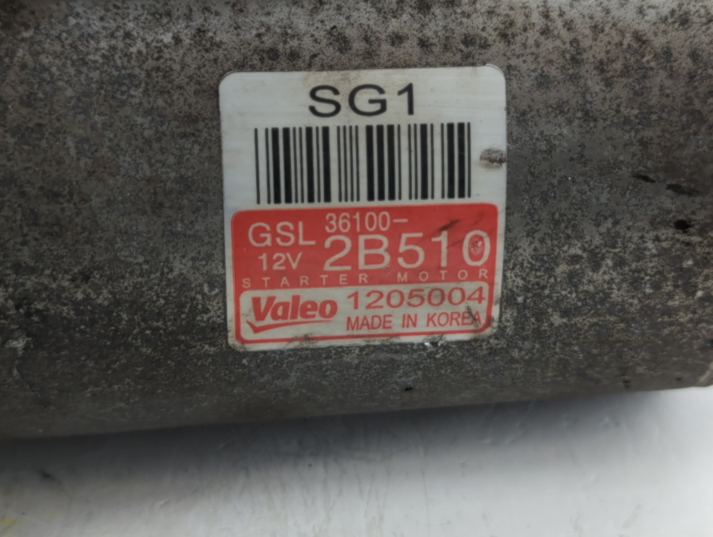 2016-2018 Hyundai Tucson Car Starter Motor Solenoid OEM P/N:36100-2B510 Fits OEM Used Auto Parts - Oemusedautoparts1.com
