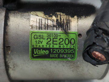 2016-2021 Hyundai Tucson Car Starter Motor Solenoid OEM P/N:1209395 36100-2E200 Fits OEM Used Auto Parts