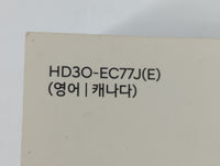 2017 Hyundai Tucson Owners Manual Book Guide P/N:HD3O-EC77J OEM Used Auto Parts - Oemusedautoparts1.com