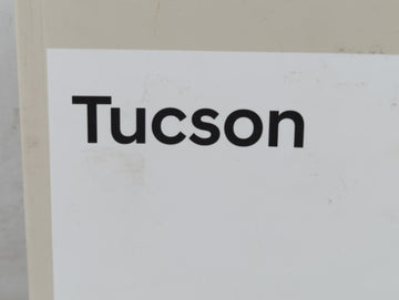 2017 Hyundai Tucson Owners Manual Book Guide P/N:HD3O-EU76L OEM Used Auto Parts