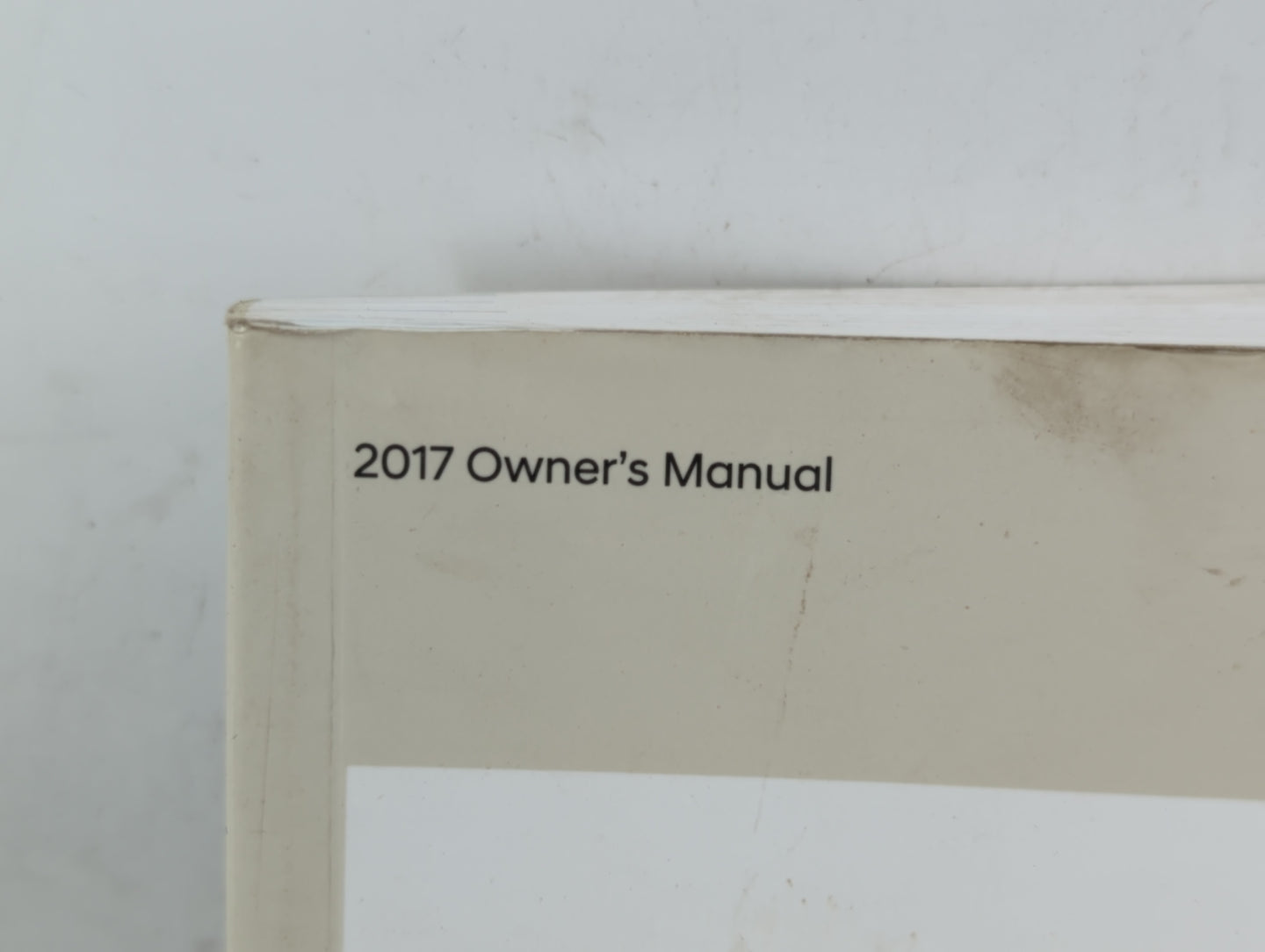 2017 Hyundai Tucson Owners Manual Book Guide P/N:HD3O-EU76L OEM Used Auto Parts - Oemusedautoparts1.com