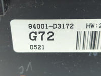 2016-2017 Hyundai Tucson Instrument Cluster Speedometer Gauges P/N:94001-D3172 Fits Fits 2016 2017 OEM Used Auto Parts - Oem