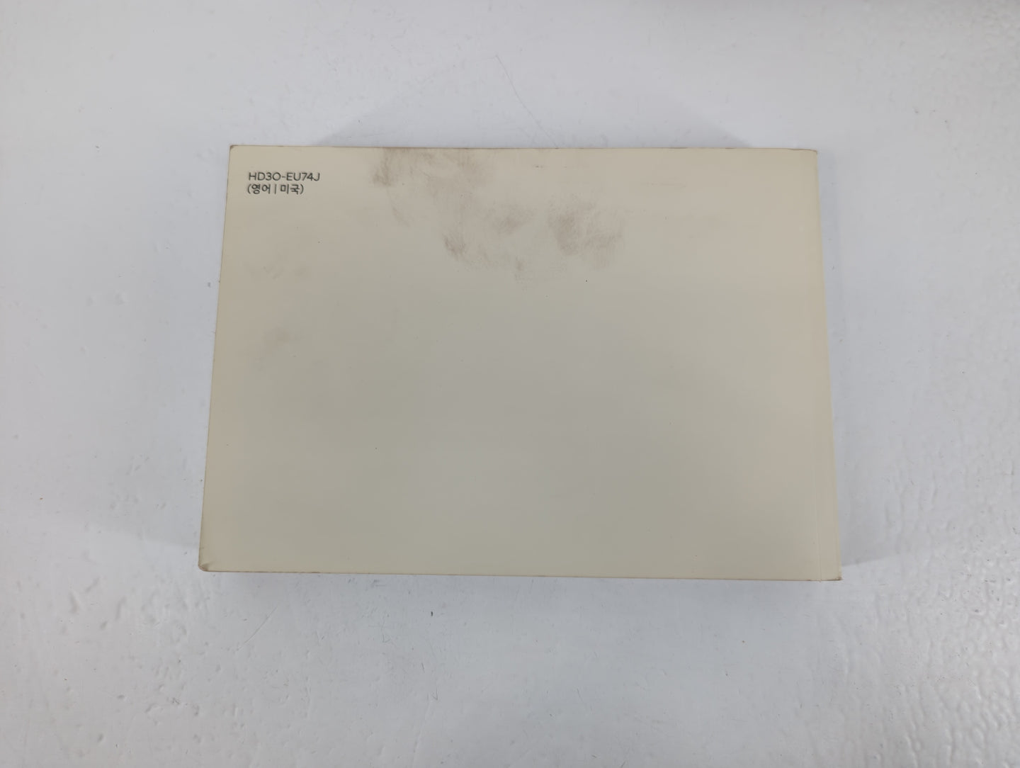 2017 Hyundai Tucson Owners Manual Book Guide P/N:HD3O-EU74J OEM Used Auto Parts - Oemusedautoparts1.com
