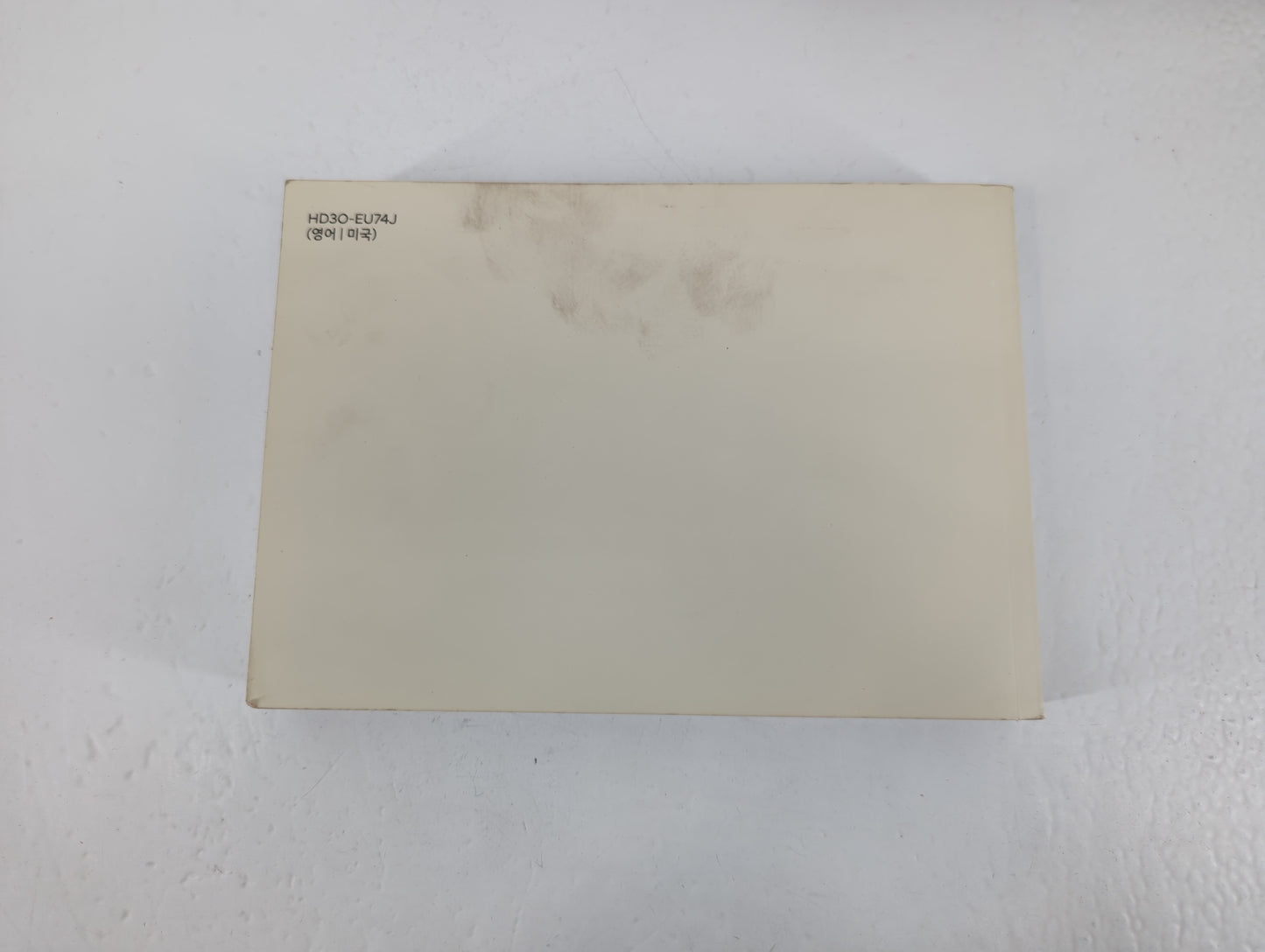 2017 Hyundai Tucson Owners Manual Book Guide P/N:HD3O-EU74J OEM Used Auto Parts - Oemusedautoparts1.com