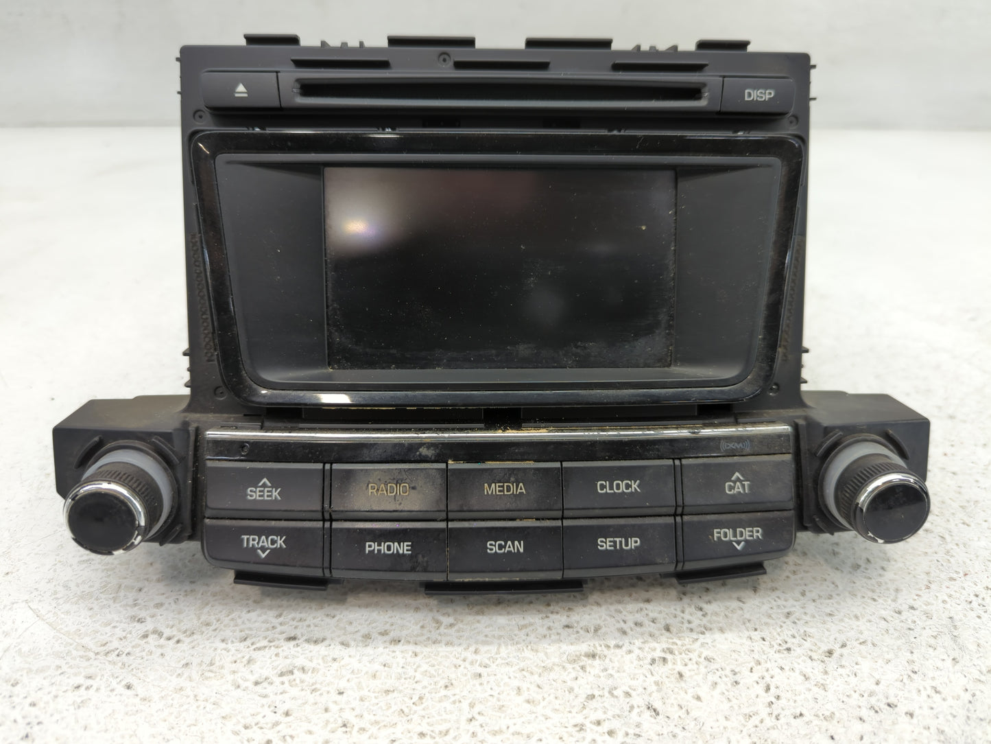 2017-2018 Hyundai Tucson Radio AM FM Cd Player Receiver Replacement P/N:96180-D31004X Fits Fits 2017 2018 OEM Used Auto Part