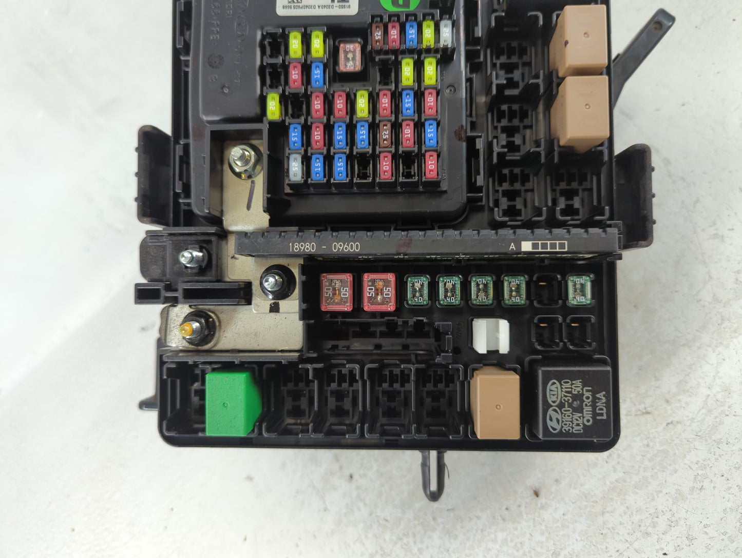 2016-2018 Hyundai Tucson Fusebox Fuse Box Panel Relay Module P/N:N91431-D3202 Fits Fits 2016 2017 2018 OEM Used Auto Parts -