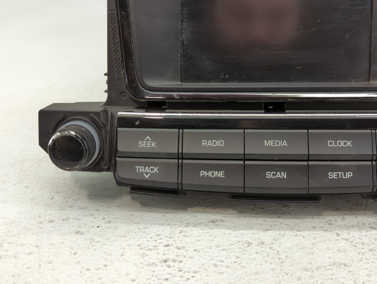 2016-2017 Hyundai Tucson Am Fm Cd Player Radio Receiver 717123 - Oemusedautoparts1.com