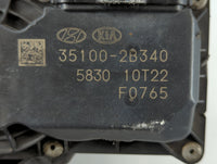 2016-2018 Hyundai Tucson Throttle Body P/N:35100-2B340 Fits Fits 2015 2016 2017 2018 2019 2020 2021 2022 OEM Used Auto Parts