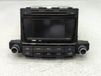 2016-2017 Hyundai Tucson Radio AM FM Cd Player Receiver Replacement P/N:96180-D31004X Fits Fits 2016 2017 OEM Used Auto Part