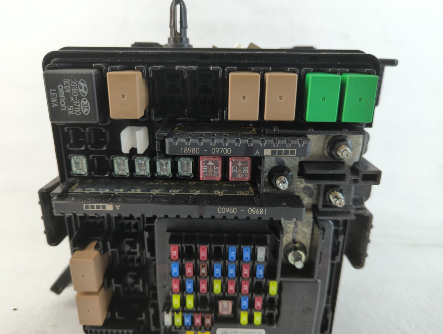 2016-2018 Hyundai Tucson Fusebox Fuse Box Panel Relay Module P/N:N91431-D3272-52 Fits Fits 2016 2017 2018 OEM Used Auto Part