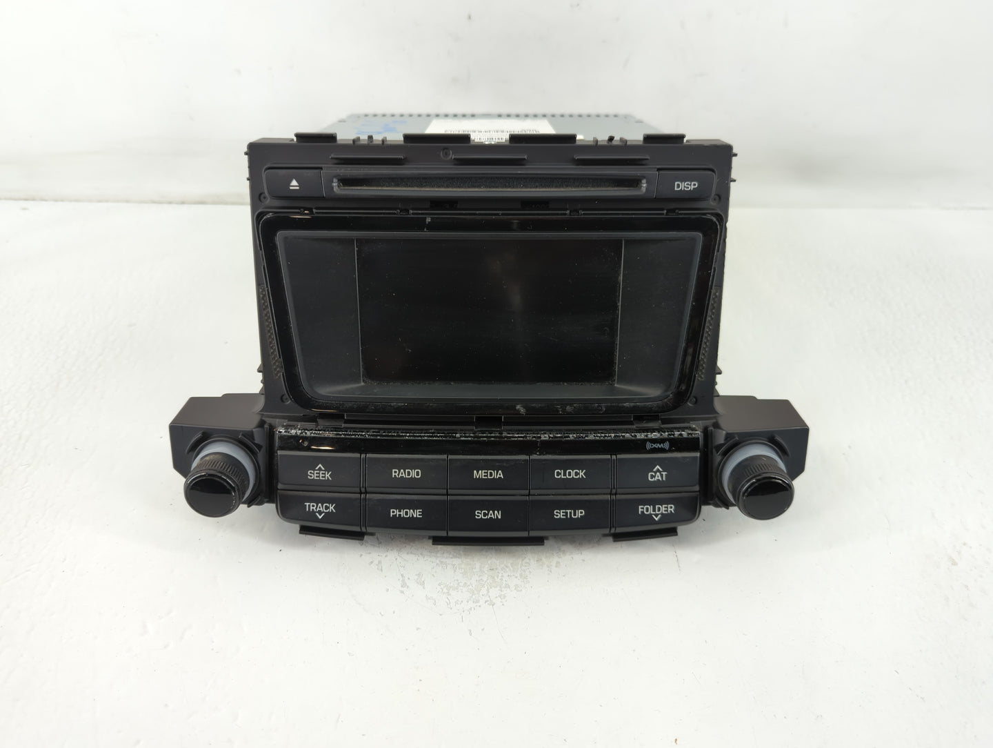 2016-2017 Hyundai Tucson Radio AM FM Cd Player Receiver Replacement P/N:96180-D31004X Fits Fits 2016 2017 OEM Used Auto Part