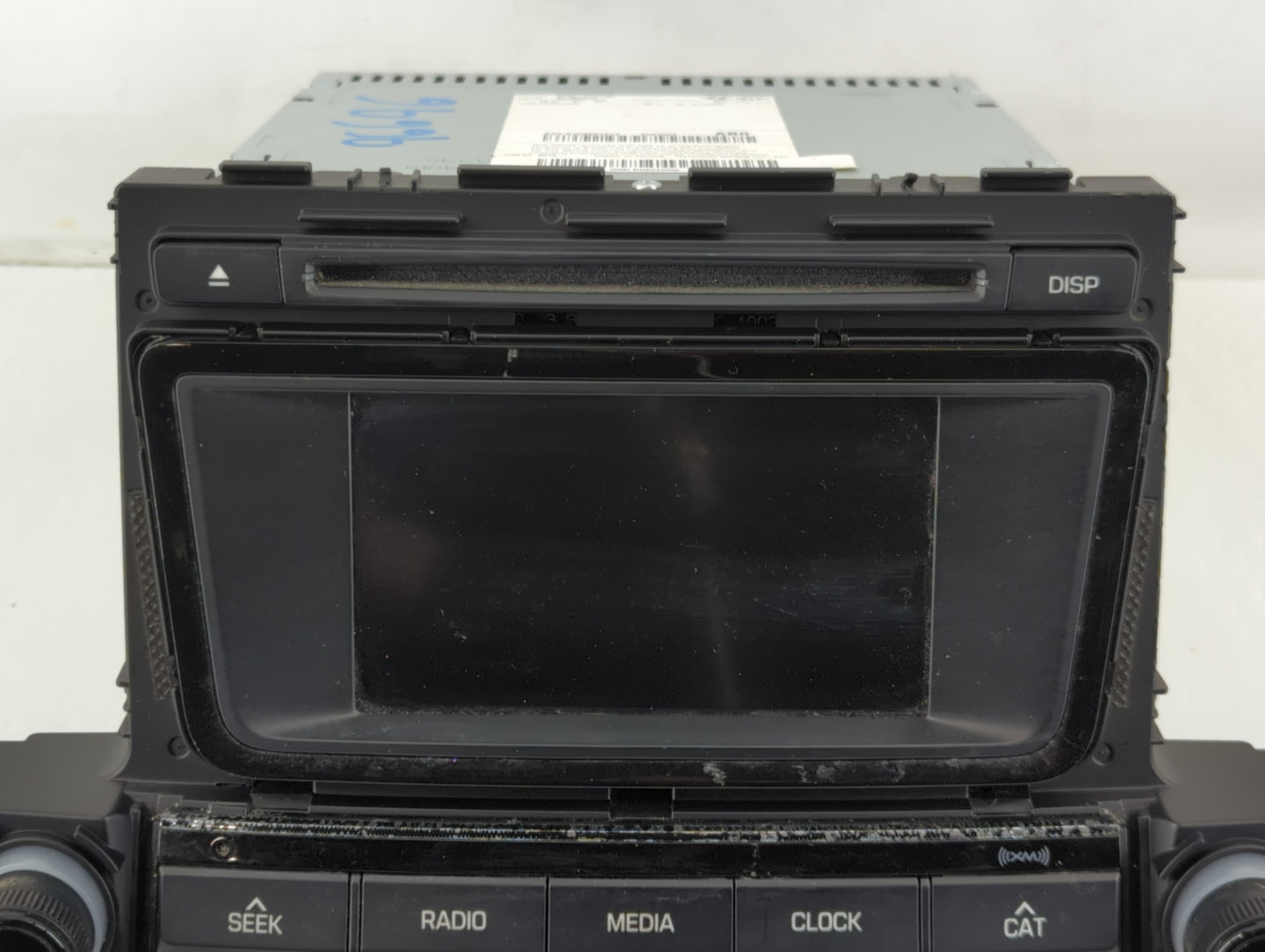 2016-2017 Hyundai Tucson Radio AM FM Cd Player Receiver Replacement P/N:96180-D31004X Fits Fits 2016 2017 OEM Used Auto Part