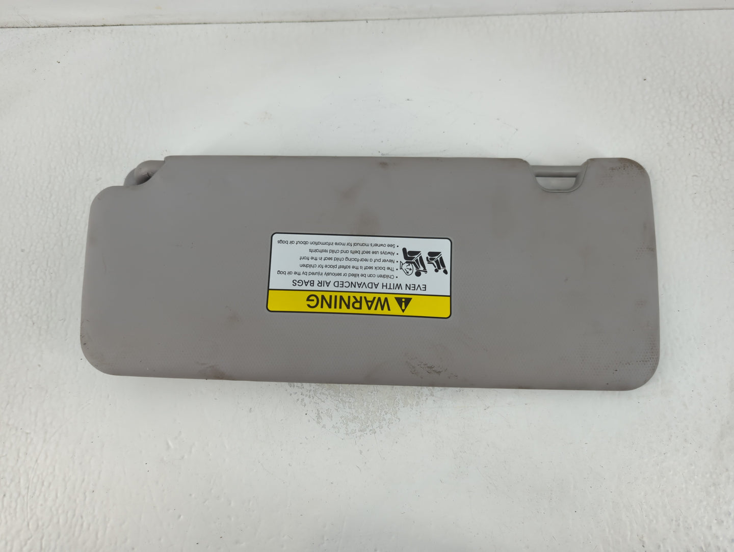 2016-2018 Hyundai Tucson Sun Visor Shade Replacement Passenger Right Mirror Fits Fits 2016 2017 2018 OEM Used Auto Parts - O