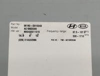2016-2017 Hyundai Tucson Am Fm Cd Player Radio Receiver - Oemusedautoparts1.com