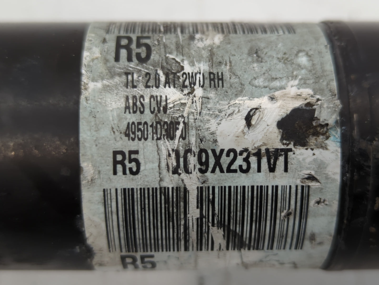 2016-2018 Hyundai Tucson Axle Shaft Front Driver Cv C/v - Oemusedautoparts1.com