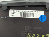 2016-2017 Hyundai Tucson Instrument Cluster Speedometer Gauges P/N:94001-D3181 Fits Fits 2016 2017 OEM Used Auto Parts - Oem