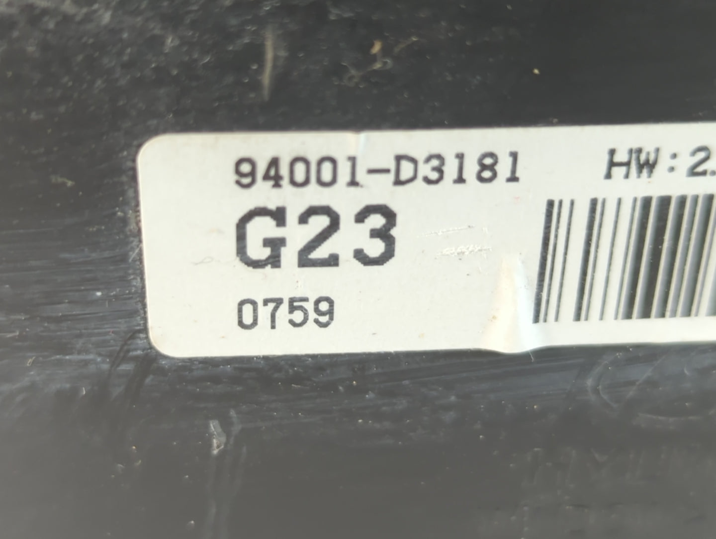 2016-2017 Hyundai Tucson Instrument Cluster Speedometer Gauges P/N:94001-D3181 Fits Fits 2016 2017 OEM Used Auto Parts - Oem