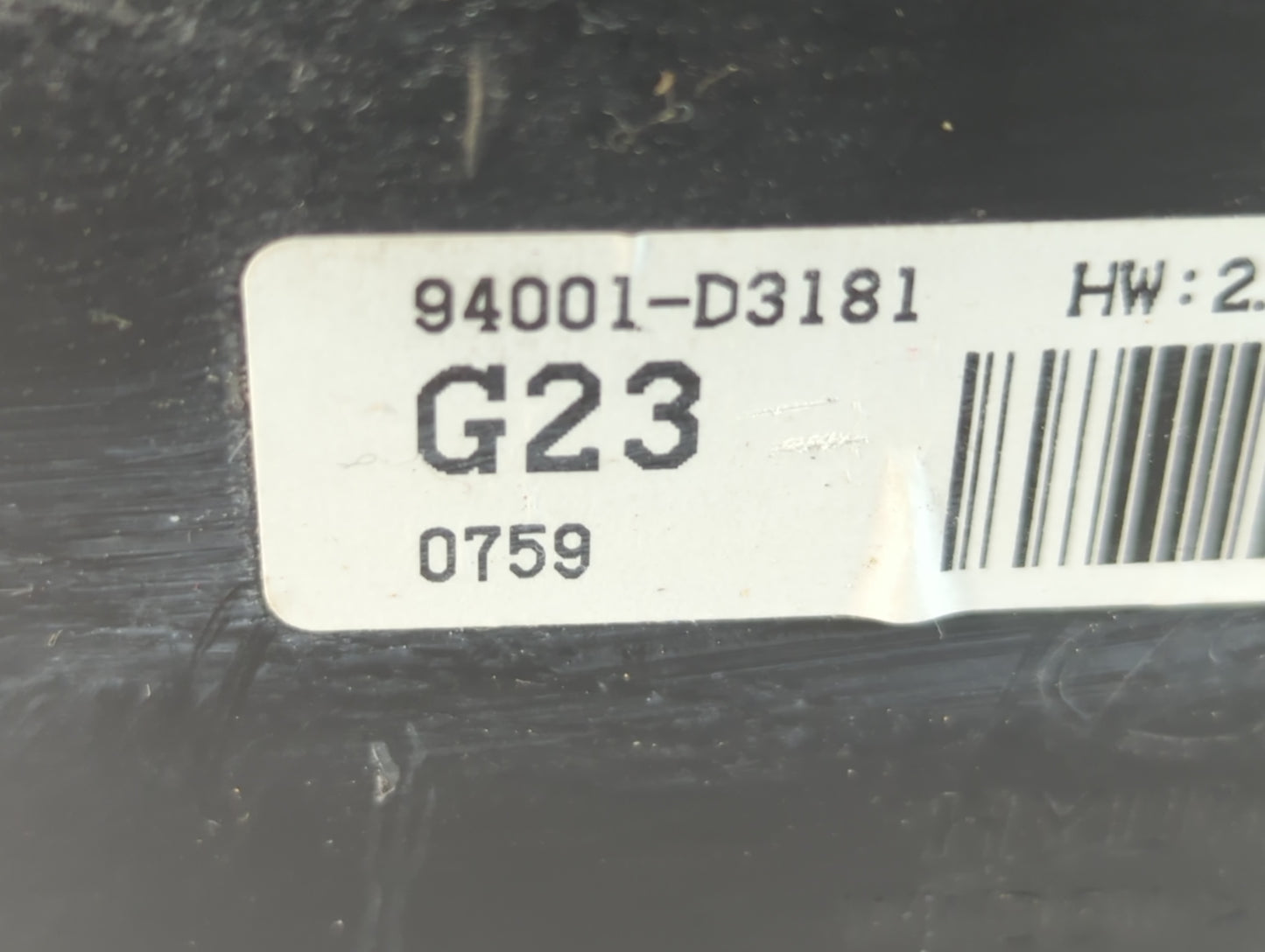 2016-2017 Hyundai Tucson Instrument Cluster Speedometer Gauges P/N:94001-D3181 Fits Fits 2016 2017 OEM Used Auto Parts - Oem