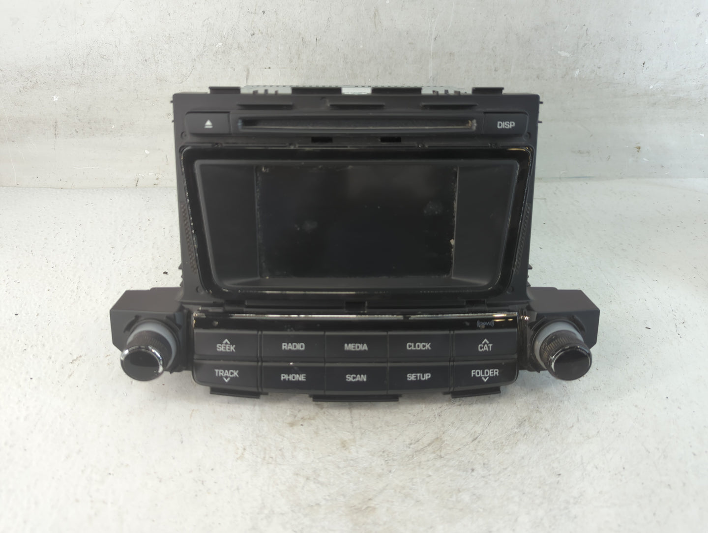 2016-2018 Hyundai Tucson Radio AM FM Cd Player Receiver Replacement P/N:96180-D31004X Fits Fits 2016 2017 2018 OEM Used Auto