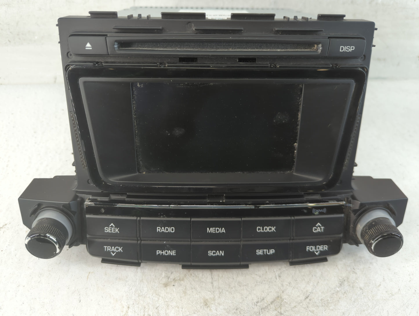 2016-2018 Hyundai Tucson Radio AM FM Cd Player Receiver Replacement P/N:96180-D31004X Fits Fits 2016 2017 2018 OEM Used Auto