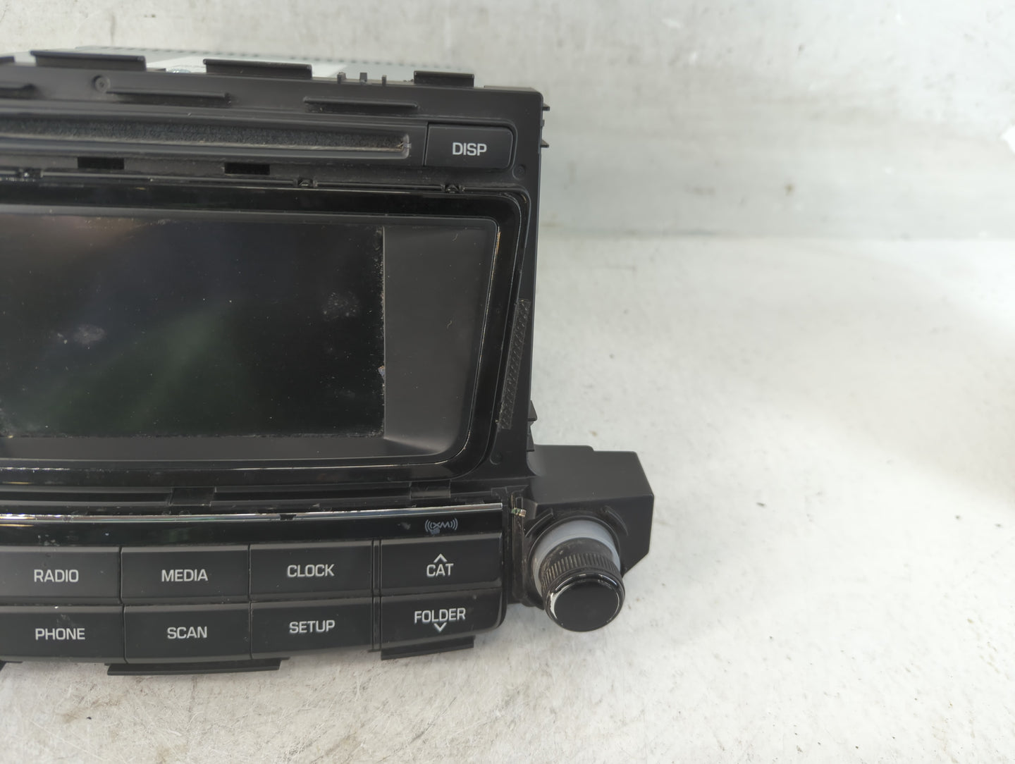2016-2018 Hyundai Tucson Radio AM FM Cd Player Receiver Replacement P/N:96180-D31004X Fits Fits 2016 2017 2018 OEM Used Auto