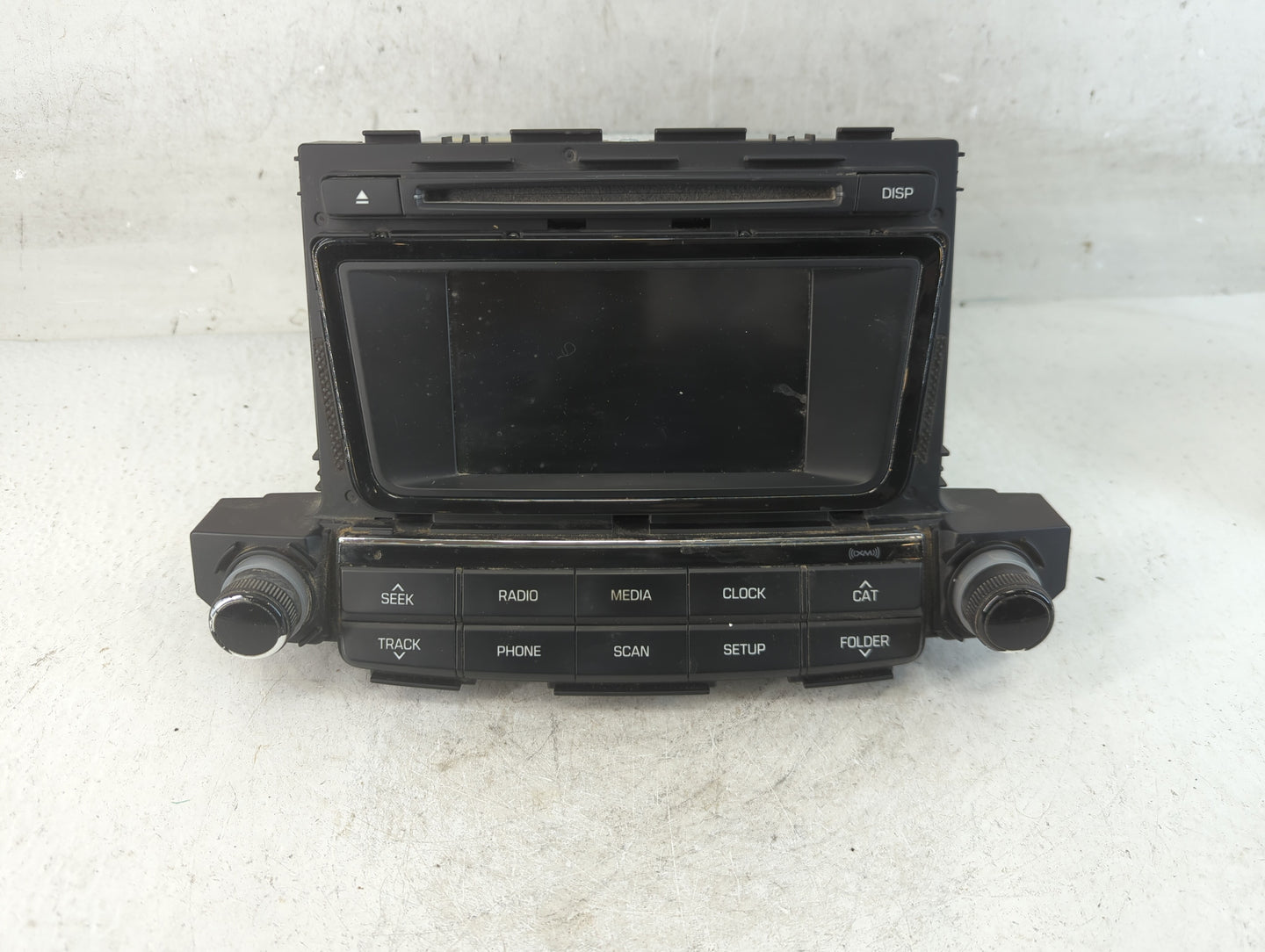 2016-2018 Hyundai Tucson Radio AM FM Cd Player Receiver Replacement P/N:96180-D31004X Fits Fits 2016 2017 2018 OEM Used Auto