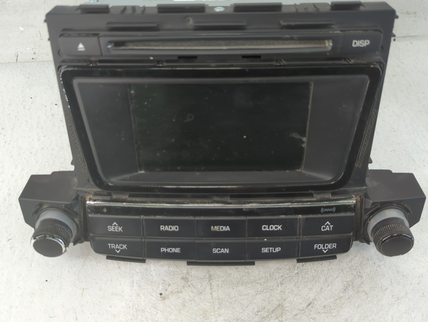 2016-2018 Hyundai Tucson Radio AM FM Cd Player Receiver Replacement P/N:96180-D31004X Fits Fits 2016 2017 2018 OEM Used Auto