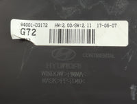 2016-2017 Hyundai Tucson Instrument Cluster Speedometer Gauges P/N:94001-D3172 Fits Fits 2016 2017 OEM Used Auto Parts - Oem