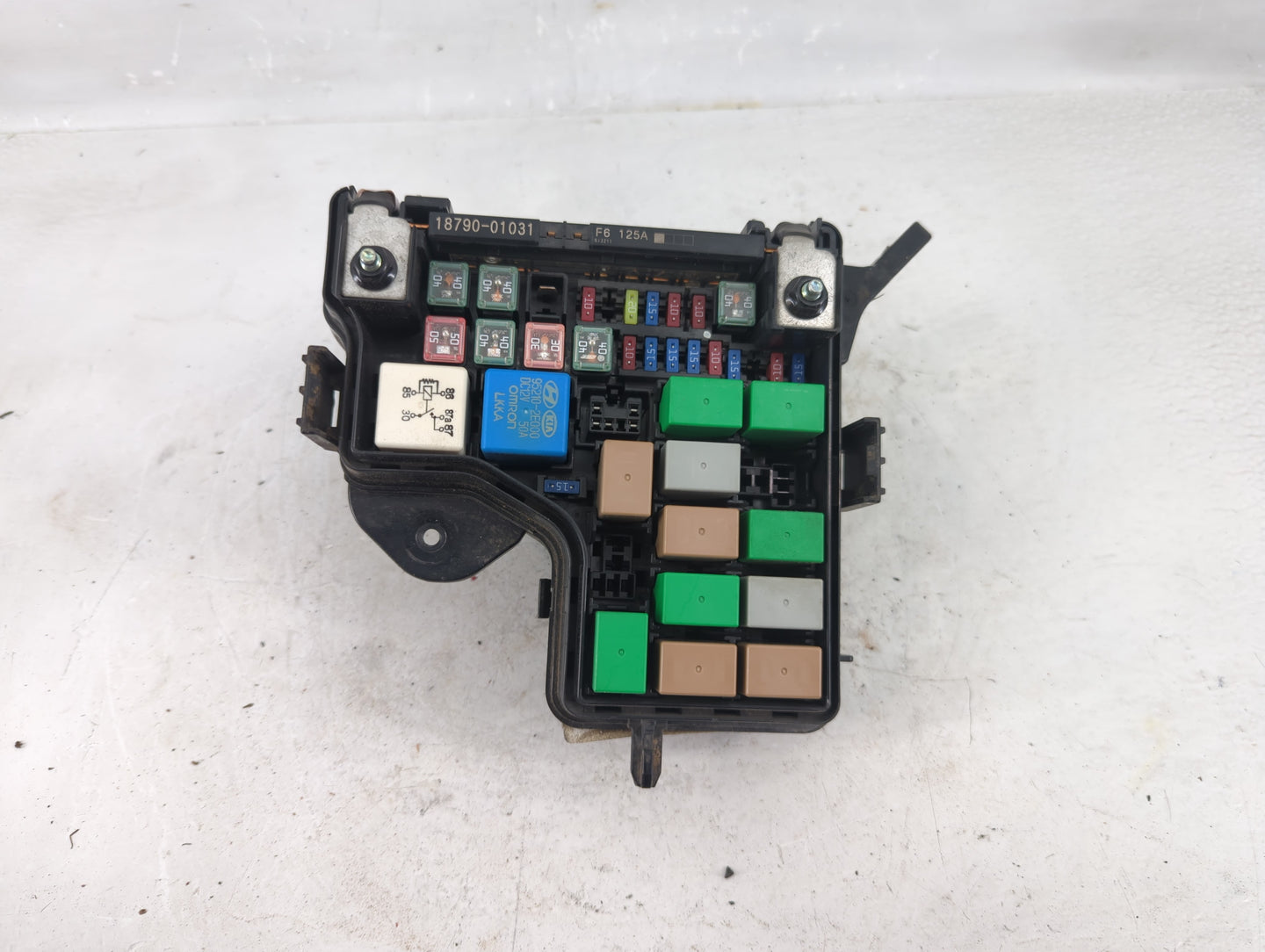 2016-2017 Hyundai Veloster Fusebox Fuse Box Panel Relay Module P/N:91941-2V420 Fits Fits 2016 2017 OEM Used Auto Parts - Oem