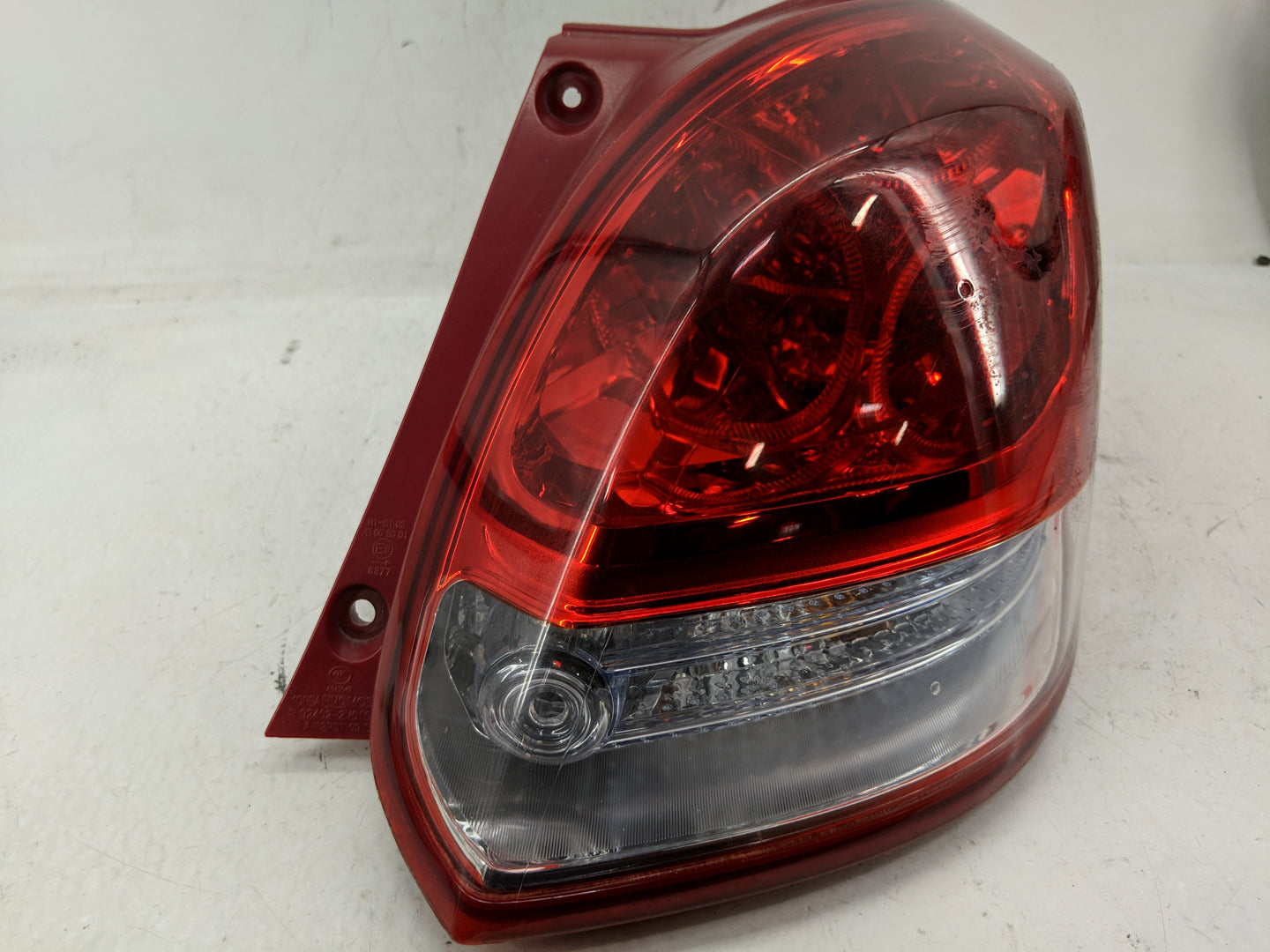 2012-2017 Hyundai Veloster Tail Light Assembly Passenger Right OEM Fits Fits 2012 2013 2014 2015 2016 2017 OEM Used Auto Par