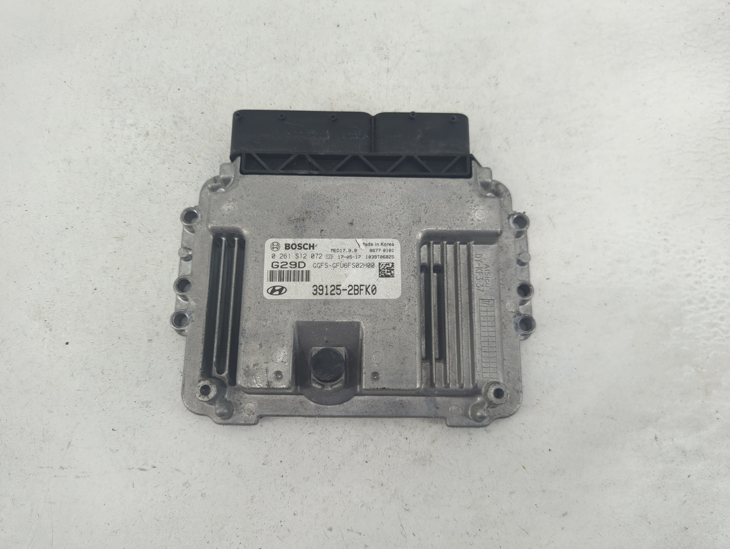 2016-2017 Hyundai Veloster PCM Engine Control Computer ECU ECM PCU OEM P/N:0 261 S12 072 39125-2BFK0 Fits Fits 2016 2017 OEM