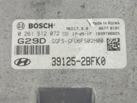 2016-2017 Hyundai Veloster PCM Engine Control Computer ECU ECM PCU OEM P/N:0 261 S12 072 39125-2BFK0 Fits Fits 2016 2017 OEM