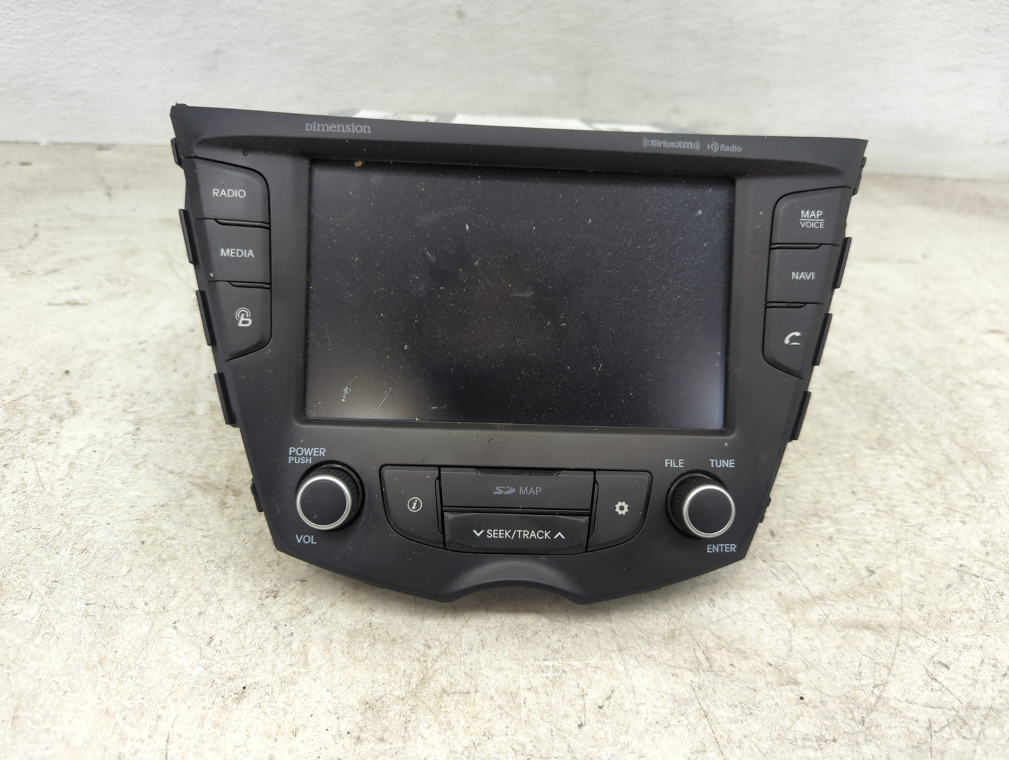 2016-2017 Hyundai Veloster Radio AM FM Cd Player Receiver Replacement P/N:96560-2V7114SD AVCB0GSAN,4SD,15Y_2ND Fits Fits 201