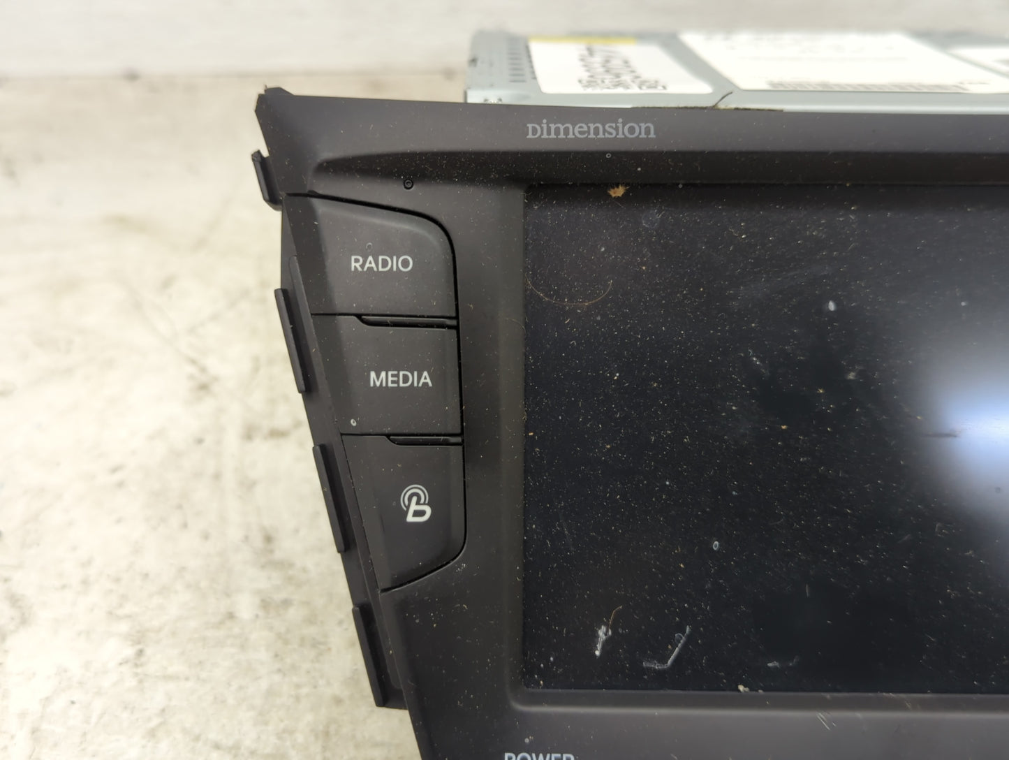 2016-2017 Hyundai Veloster Radio AM FM Cd Player Receiver Replacement P/N:96560-2V7114SD AVCB0GSAN,4SD,15Y_2ND Fits Fits 201