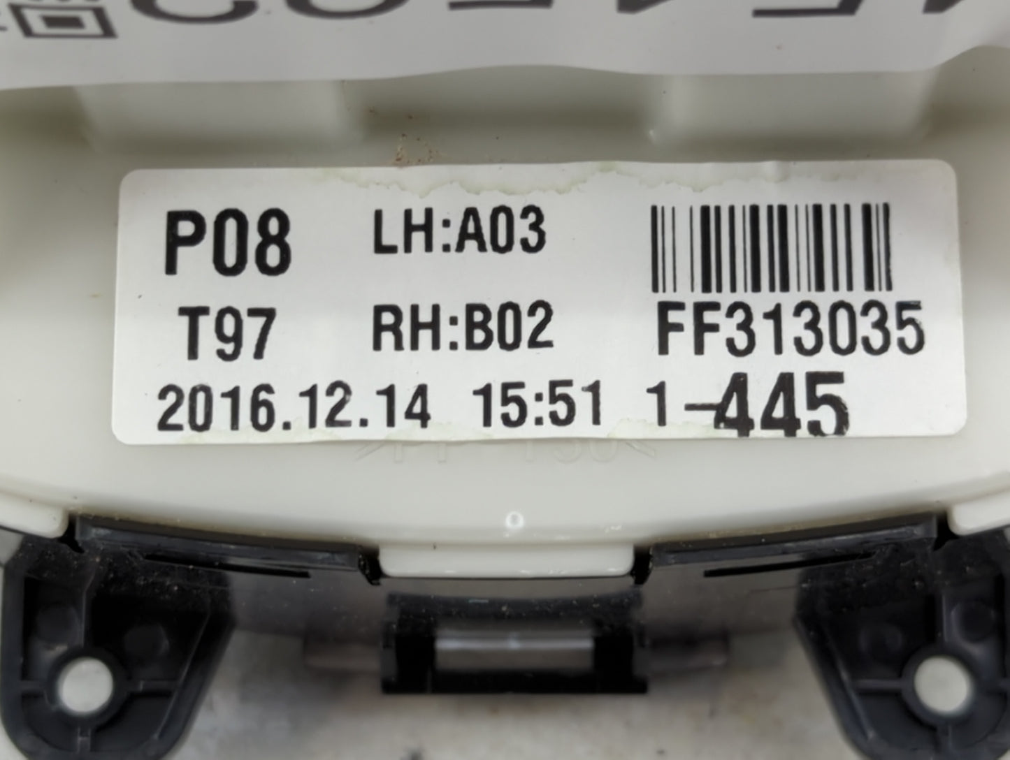 2016-2017 Hyundai Veloster Climate Control Module Temperature AC/Heater Replacement Fits Fits 2016 2017 OEM Used Auto Parts 