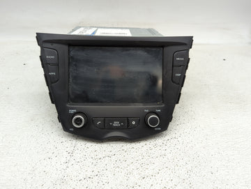 2016-2017 Hyundai Veloster Radio AM FM Cd Player Receiver Replacement P/N:96160-2V000 ADBB0GSAN Fits Fits 2016 2017 OEM Used