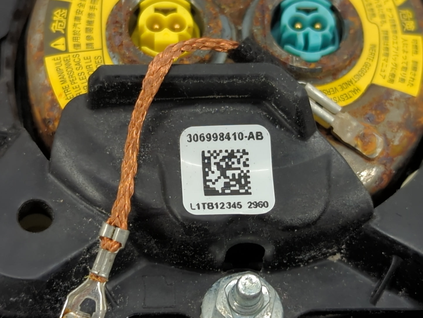 2012-2017 Hyundai Veloster Air Bag Driver Left Steering Wheel Mounted 1458772 - Oemusedautoparts1.com