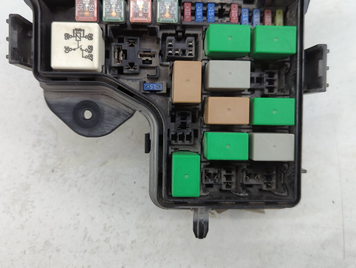 2016-2017 Hyundai Veloster Fusebox Fuse Box Panel Relay Module P/N:18790-01031 91941-2V420 Fits Fits 2016 2017 OEM Used Auto