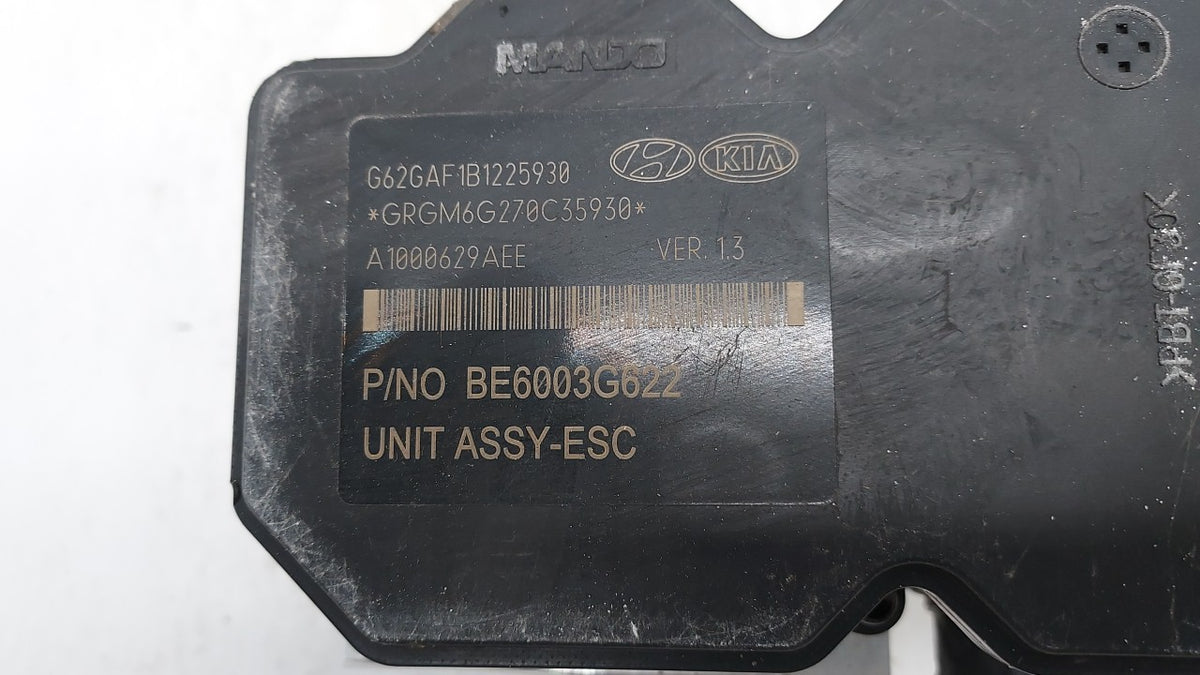 2015-2017 Hyundai Veloster Anti-Lock Brake ABS Pump Module Actuator OEM P/N:58920-2V470 58920-2V480 Fits Fits 2015 2016 2017