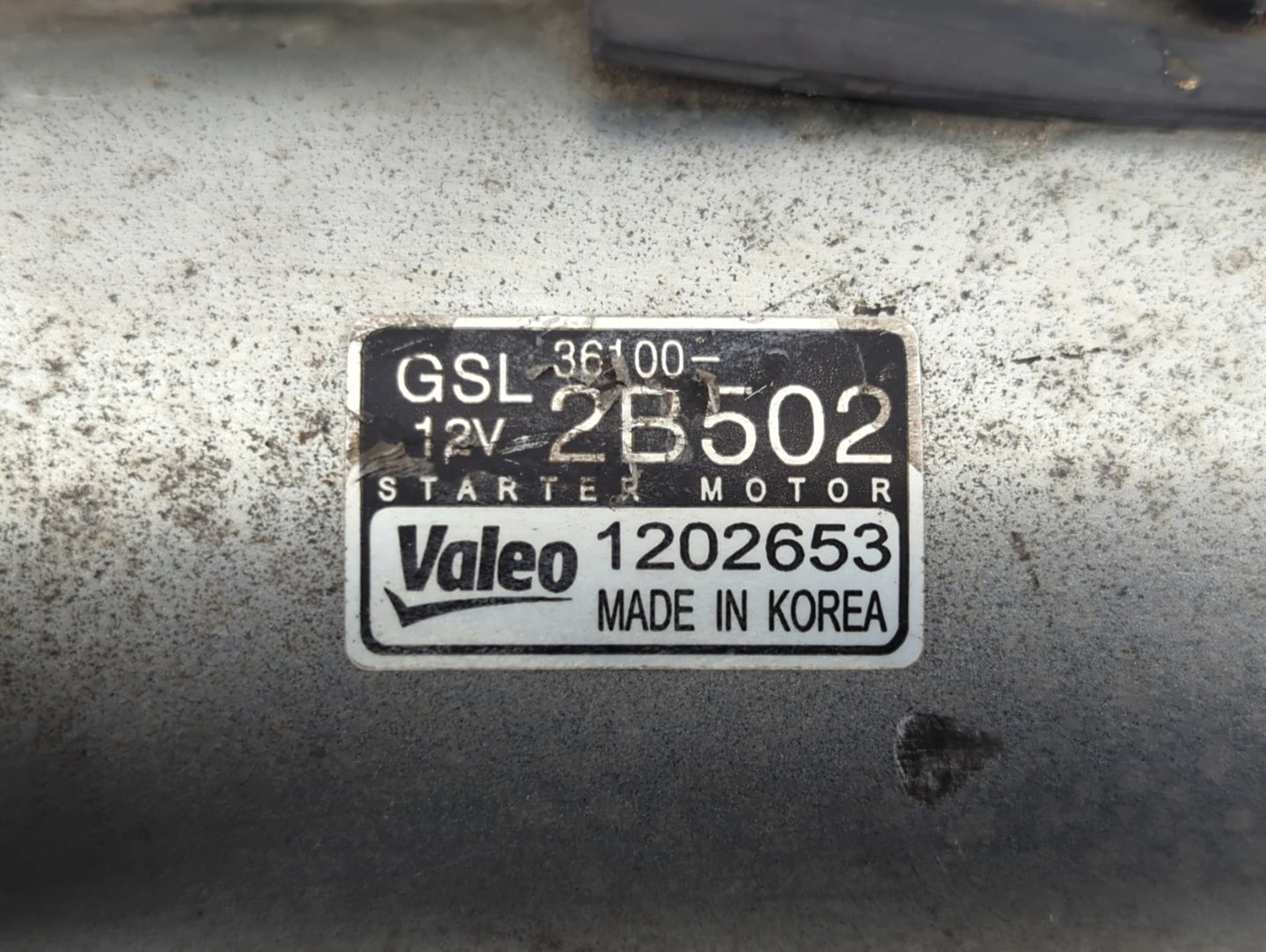 2012-2020 Hyundai Veloster Car Starter Motor Solenoid OEM P/N:36100-2B502 Fits OEM Used Auto Parts - Oemusedautoparts1.com