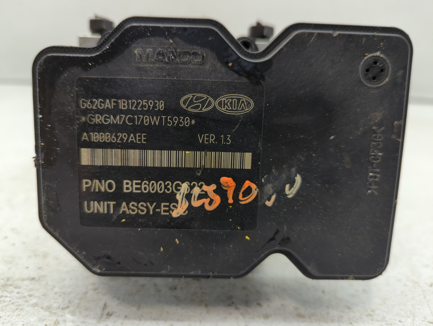 2015-2017 Hyundai Veloster ABS Pump Control Module Replacement P/N:58920-2V480 Fits Fits 2015 2016 2017 OEM Used Auto Parts 