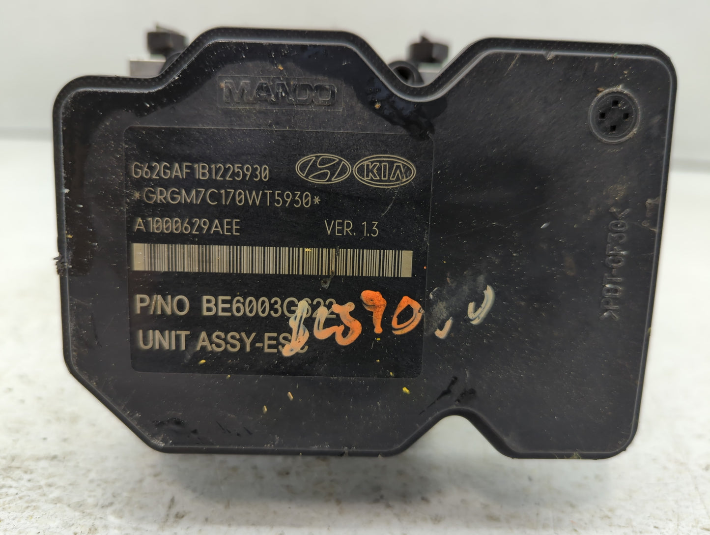 2015-2017 Hyundai Veloster ABS Pump Control Module Replacement P/N:58920-2V480 Fits Fits 2015 2016 2017 OEM Used Auto Parts 