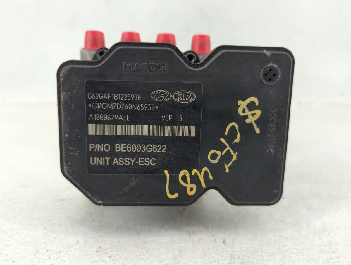 2015-2017 Hyundai Veloster Anti-Lock Brake ABS Pump Module Actuator OEM P/N:58920-2V480 Fits Fits 2015 2016 2017 OEM Used Au