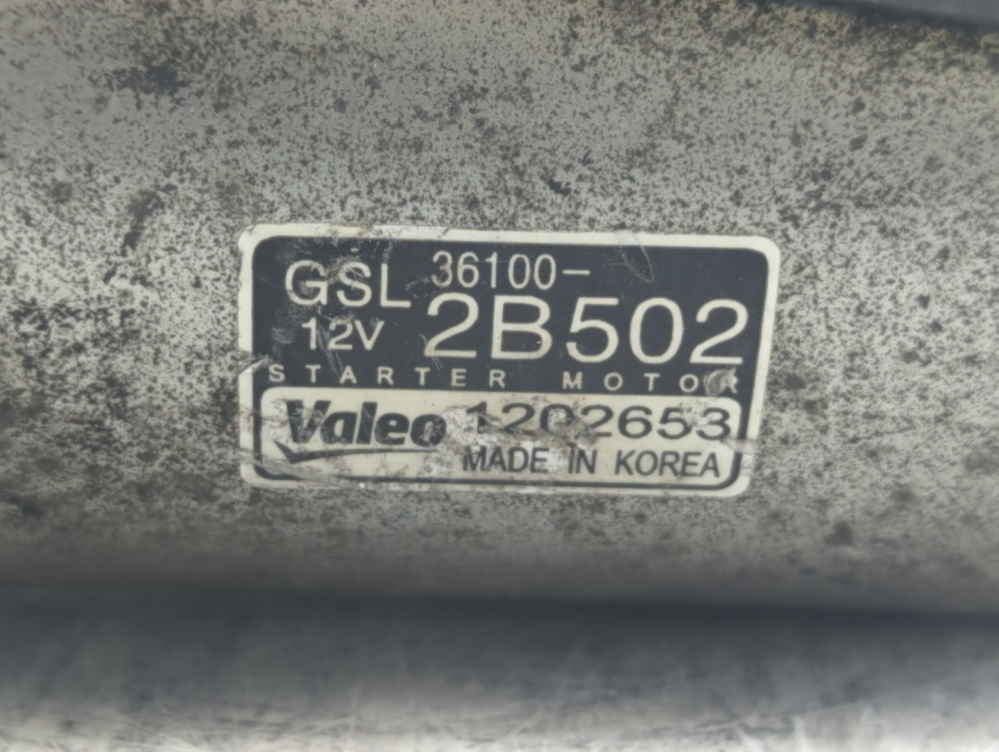 2012-2020 Hyundai Veloster Car Starter Motor Solenoid OEM P/N:1202653 36100-2B502 Fits OEM Used Auto Parts - Oemusedautopart